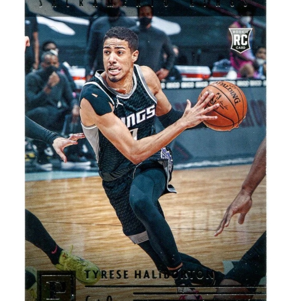 Tyrese Haliburton rookie card panini authentic